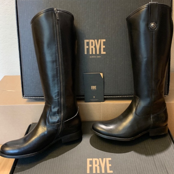 🚫SOLD❌💥HP🎉 FRYE Melissa Inside Zip  Boots - Picture 3 of 16